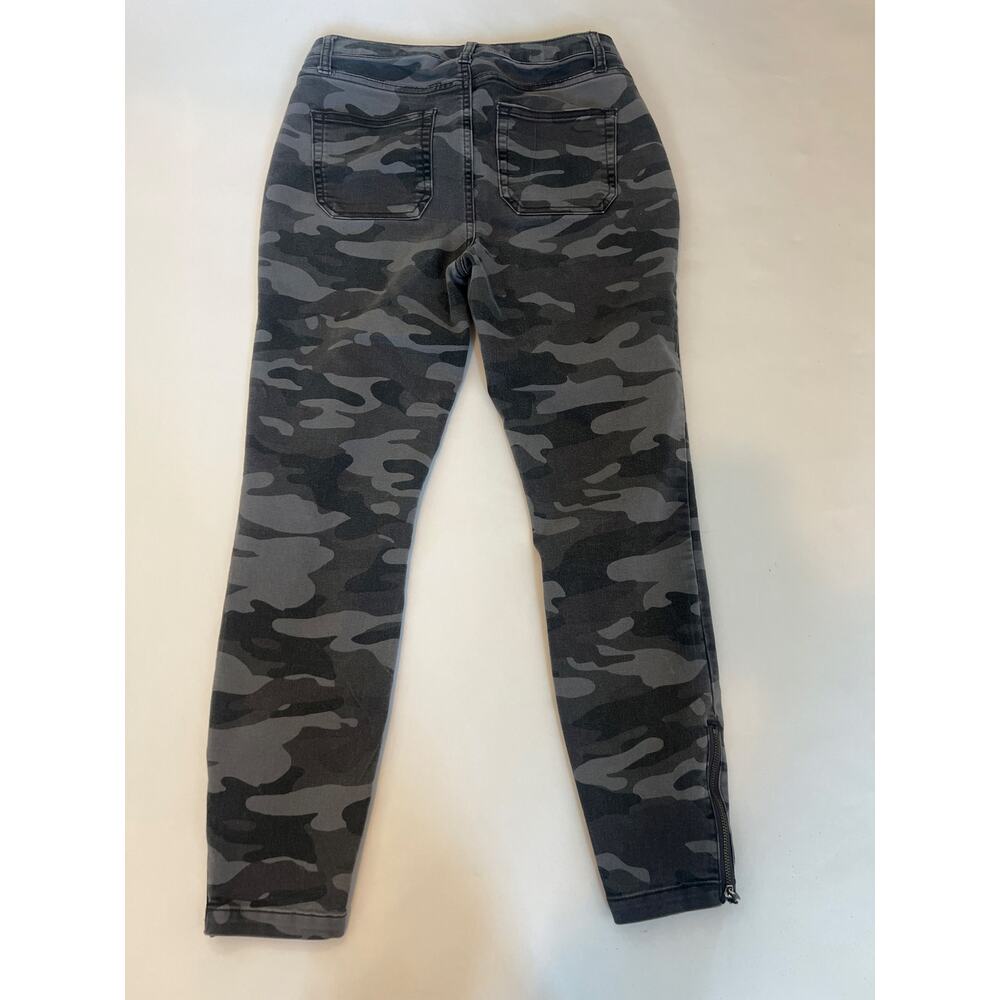 KNOX ROSE Utility Skinny Ankle Pants Gray camouflage Size 6 - Picture 6 of 13